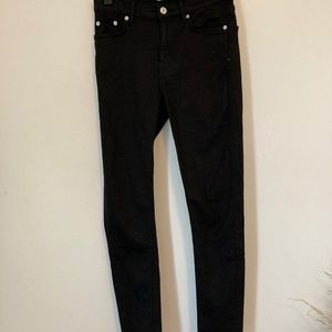 ZARA WOMENS BLACK SKINNY JEANS SIZE 02 US/ 34 EUR IN GREAT CONDITION!!!